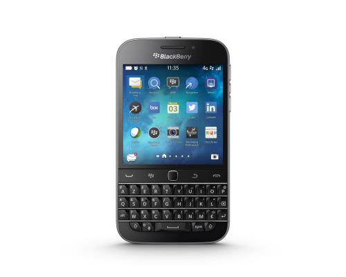 BlackBerry Classic - 4G smartphone BlackBerry - RAM 2 Go / 16 Go - microSD slot - Écran LCD - 3.5\