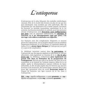 Quelle alimentation pour l'ostéoporose ?