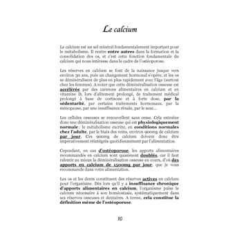 Quelle alimentation pour l'ostéoporose ?