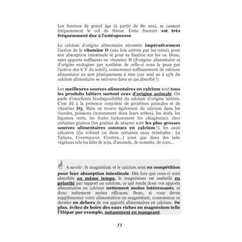 Quelle alimentation pour l'ostéoporose ?