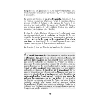 Quelle alimentation pour l'ostéoporose ?