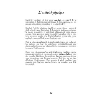 Quelle alimentation pour l'ostéoporose ?