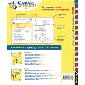 Mieux comprendre la conjugaison CE1/CE2 7-9 ans