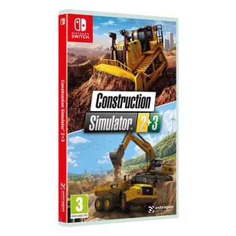 Construction Simulator 2 + 3 - Edition BundleConstruction Simulator 2 + 3 Edition Bundle Nintendo Switch