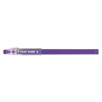 Stylo bille à pointe moyenne Pilot Kleer Effaçable Violet