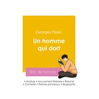 Réussir son Bac de français 2026 : Analyse du roman Un homme qui dort de Georges Perec