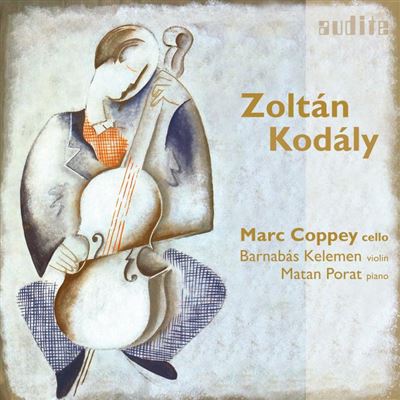 KODALY: CELLOSONATEN - SONATEN OPP. 8 & 4