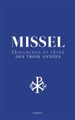 Nouveau missel des 3 années