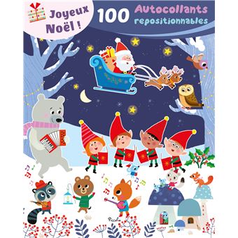 100 stickers Noël
