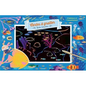 Cartes à gratter - Océans