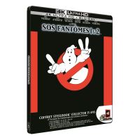 Coffret S.O.S. Fantômes et S.O.S. Fantômes 2 Steelbook Blu-ray 4K Ultra HD
