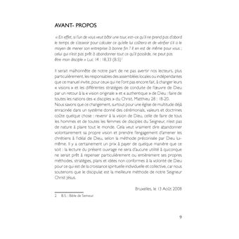 La croissance de l'Église par le discipulat