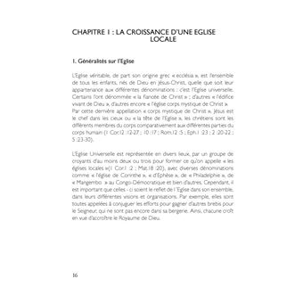 La croissance de l'Église par le discipulat