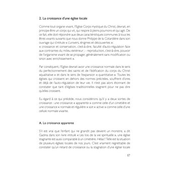 La croissance de l'Église par le discipulat