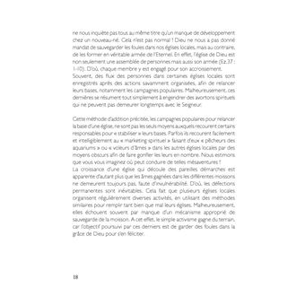 La croissance de l'Église par le discipulat