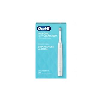 ORAL-B BROSSE A DENTS ELECTRI PULSONIC SLIM CLEAN 2000 WHITE