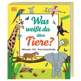 WISSEN FUR VORSCHULKIDS. WAS WEISST DU UBER TIERE?