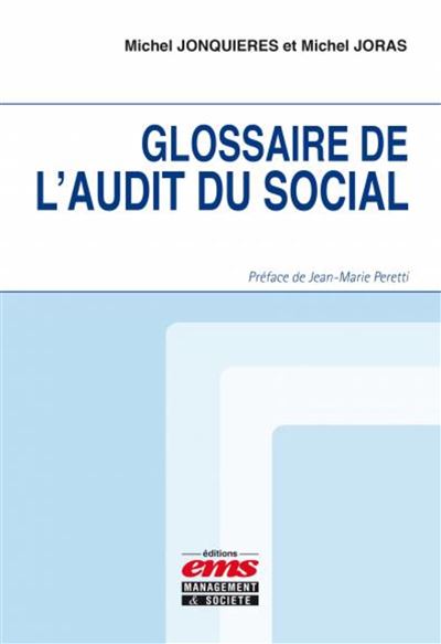 Glossaire de l'audit social