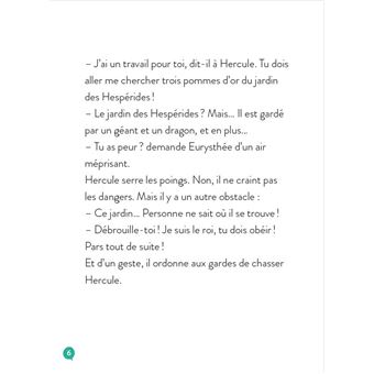 Ma première Mythologie - Hercule et les pommes d'or - CP/CE1 6/7 ans