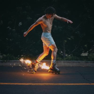 couverture de : Fireworks And Rollerblades