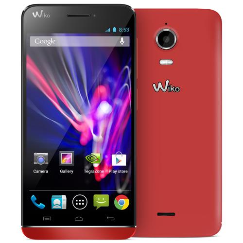 Smartphone Wiko Wax, 4 Go, Corail