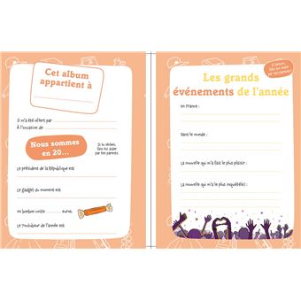 Le carnet à remplir de mes 10 ans - broché - Ronan Badel, Ronan