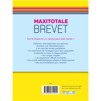 Maxitotale 2021 - Brevet