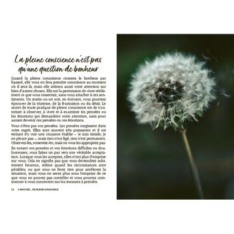 5 minutes... de pleine conscience - Mon petit journal pour trouver la paix intérieure