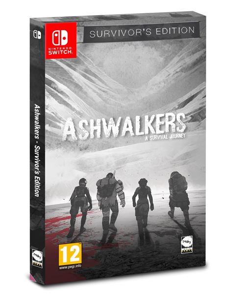 Pochette avant du jeu Ashwalkers Survivor's Edition Nintendo Switch