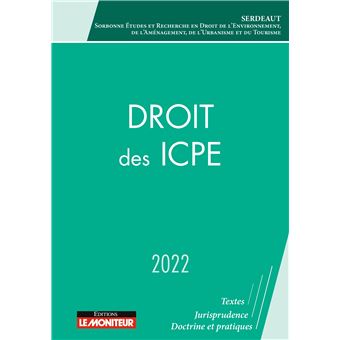 Droit des ICPE - 2022