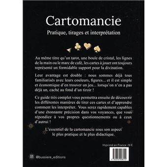 Cartomancie - Pratique, tirages & interprétation