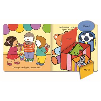 T'choupi fête son anniversaire comme un grand