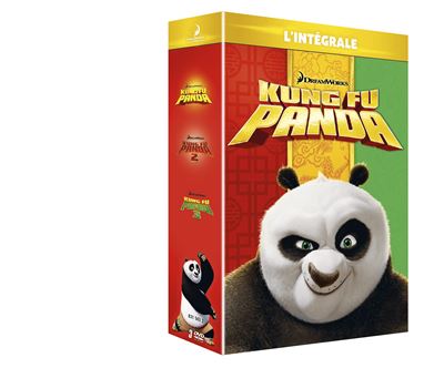 Coffret Kung Fu Panda L'intégrale 1 à 3 DVD