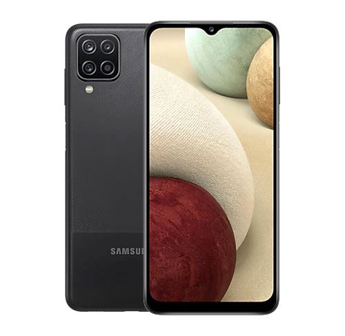 Samsung Galaxy A12 - 4G smartphone - double SIM - RAM 4 Go / Mémoire interne 128 Go - microSD slot - Écran LCD - 6.5"" - 1600 x 720 pixels - 4x caméras arrière 48 MP, 5 MP, 2 MP, 2 MP - front camera 8 MP - noir État correct - Samsung reconditionné disponible sur Fnac