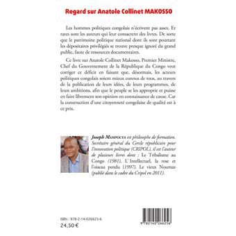 Regard sur Anatole Collinet MAKOSSO
