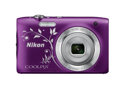 Compact Nikon Coolpix S2900 Violet Line Art - Appareil photo