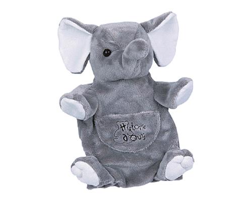 Marionnette éléphant Histoire d'Ours 25 cm