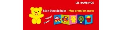 Livre de bain : Mes premiers mots