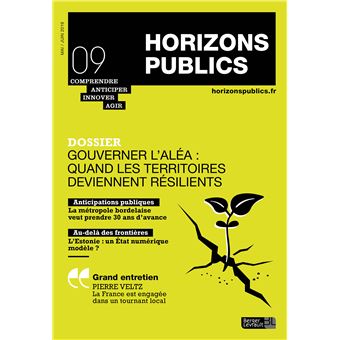 Gouverner l'aléa : quand les territoires deviennent résilients