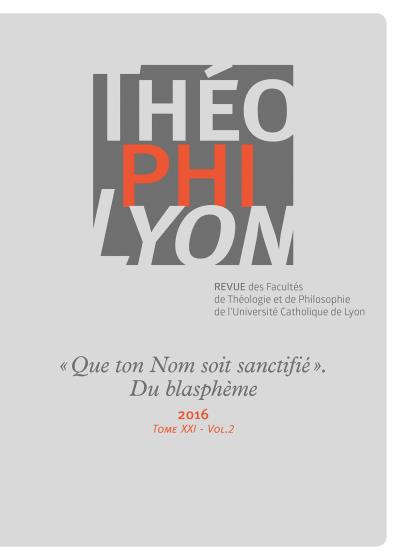 Théophilyon XXI vol 2 - 2016