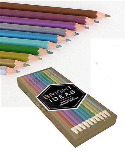 Bright Ideas: 10 Metallic Colored Pencils