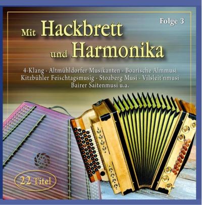 Mit hackbrett and harmonika
