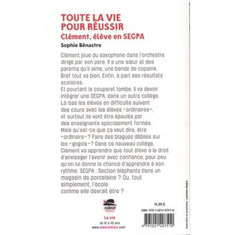 Toute la vie pour réussir -Clément, élève de SEGPA-