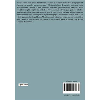 Communisme, anarchie et personnalisme