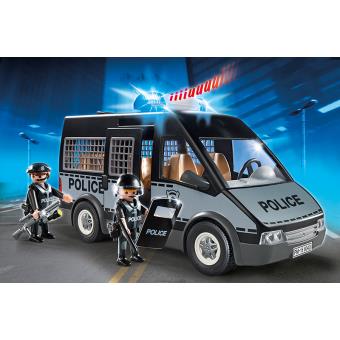 Camion des policiers d'élite sirène Playmobil City Action 9360