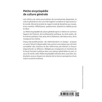 Petite encyclopédie de culture générale