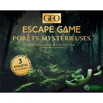 Escape Game GEO - Forêts Mystérieuses