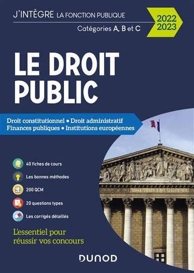 Le droit public l'essentiel pour reussir cat a b c