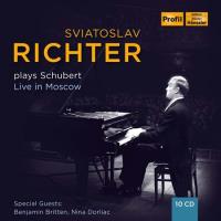 Sviatoslav Richter joue Schubert Live à Moscou Coffret