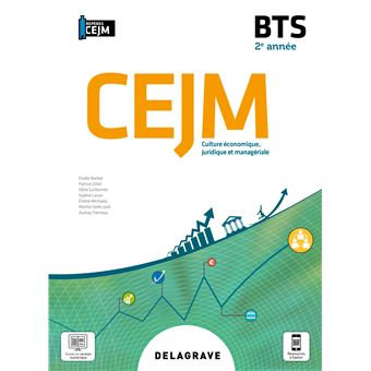 Culture économique, juridique et managériale (CEJM) 2e année BTS (2021) - Pochette élève